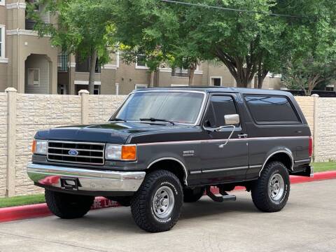 1991 Ford Bronco for sale at RBP Automotive Inc. in Houston TX