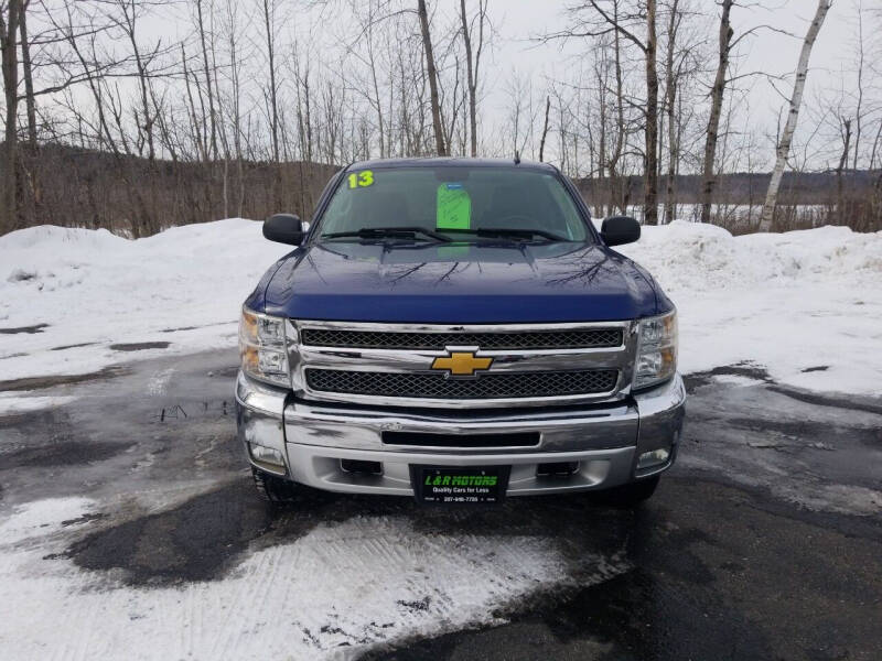 2013 Chevrolet Silverado 1500 for sale at L & R Motors in Greene ME