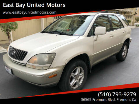 1999 Lexus RX 300 for sale at East Bay United Motors in Fremont CA