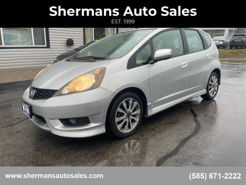 2012 Honda Fit for sale at Shermans Auto Sales in Webster NY