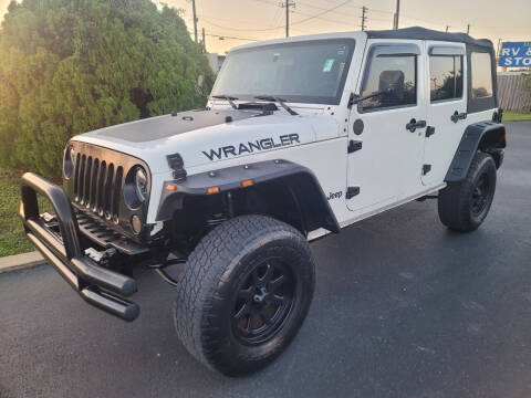 2010 Jeep Wrangler Unlimited for sale at Superior Auto Source in Clearwater FL