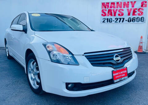 2008 Nissan Altima for sale at Manny G Motors in San Antonio TX