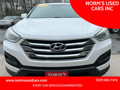 2016 Hyundai Santa Fe Sport for sale at NORM'S USED CARS INC in Wiscasset ME