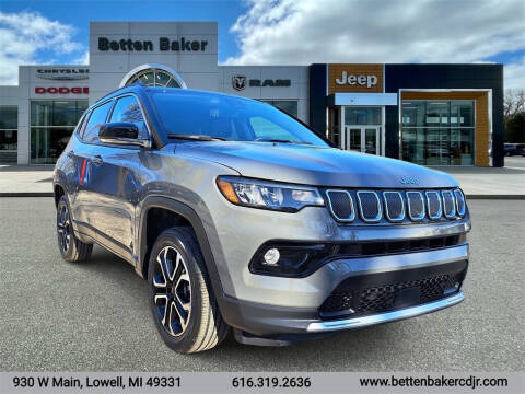 2022 Jeep Compass for sale at Betten Baker Chrysler Dodge Jeep Ram in Lowell MI