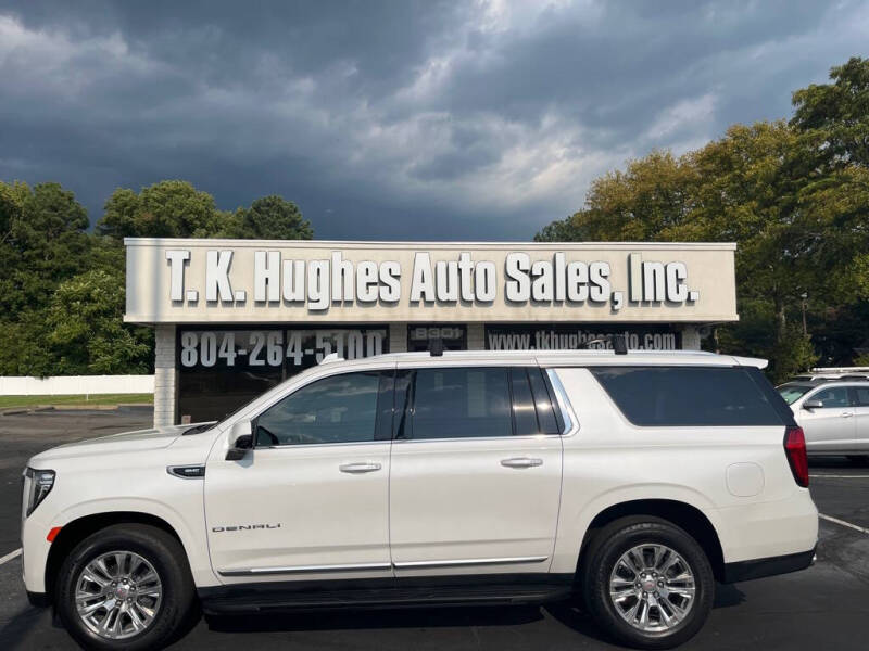 2021 GMC Yukon XL for sale at T.K. Hughes Auto Sales Inc. in Richmond VA