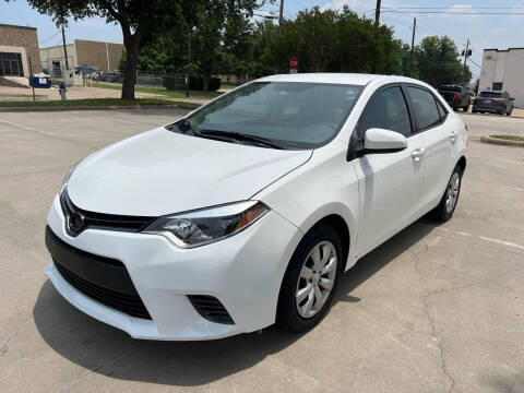2016 Toyota Corolla for sale at Vitas Car Sales in Dallas TX