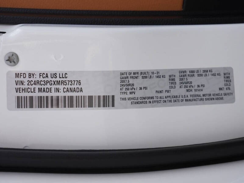 2021 Chrysler Pacifica Pinnacle