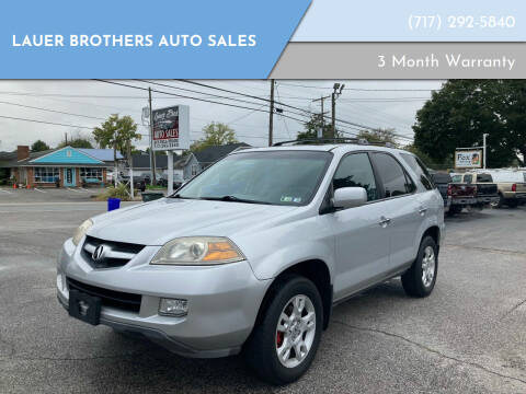 2004 Acura MDX for sale at LAUER BROTHERS AUTO SALES in Dover PA
