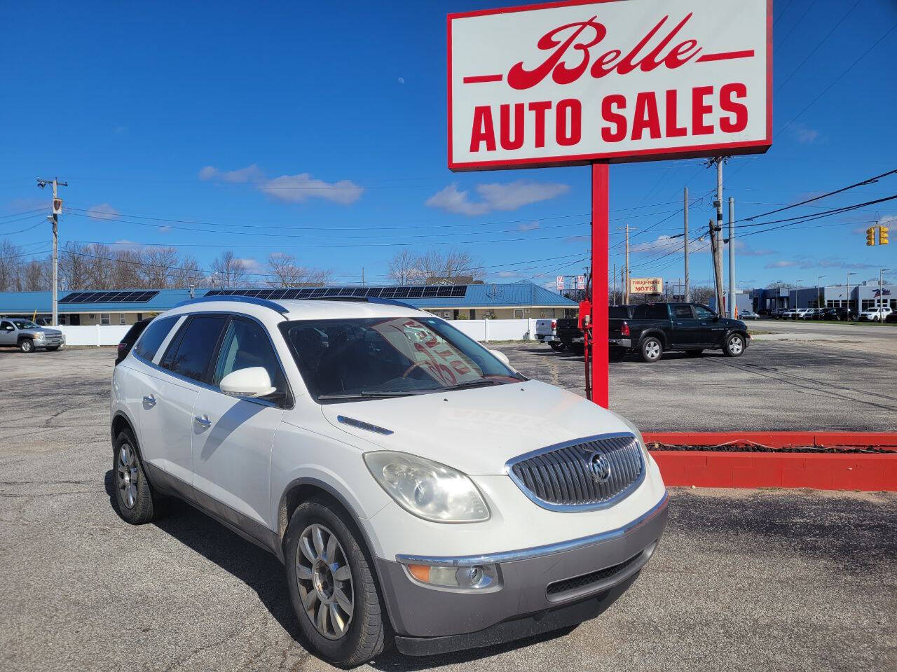 White 2012 Buick Enclave Leather AWD Leather 4dr Crossover 1