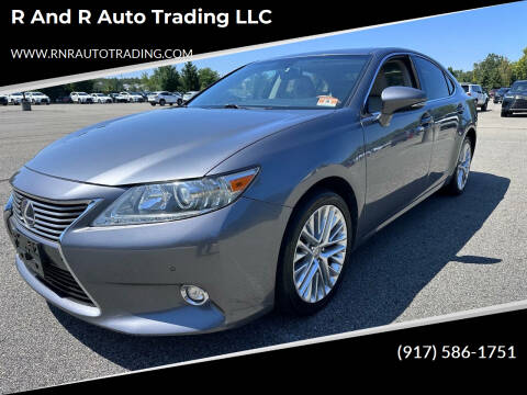 2015 Lexus ES 300h for sale at R and R Auto Trading LLC in Hackettstown NJ