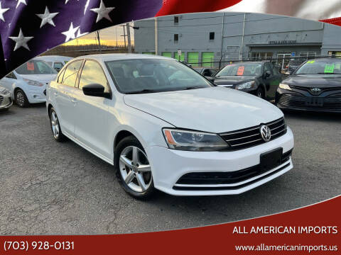 2016 Volkswagen Jetta for sale at All American Imports in Alexandria VA