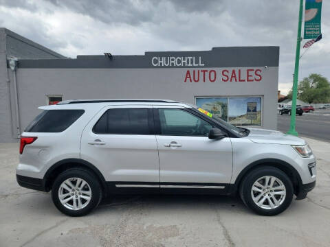 2018 Ford Explorer for sale at CHURCHILL AUTO SALES in Fallon NV
