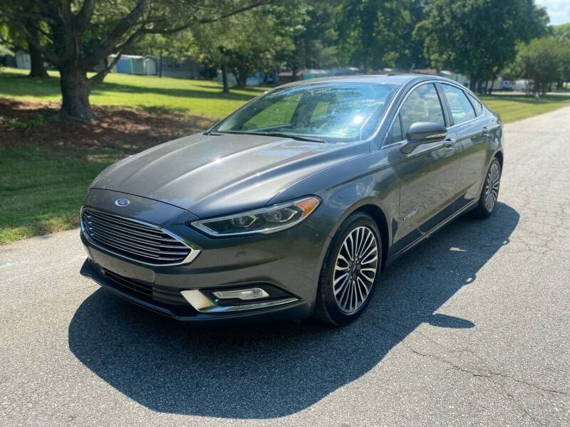 2017 Ford Fusion Hybrid for sale at Speed Auto Mall in Greensboro NC