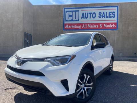 2018 Toyota RAV4 for sale at C U Auto Sales in Albuquerque NM