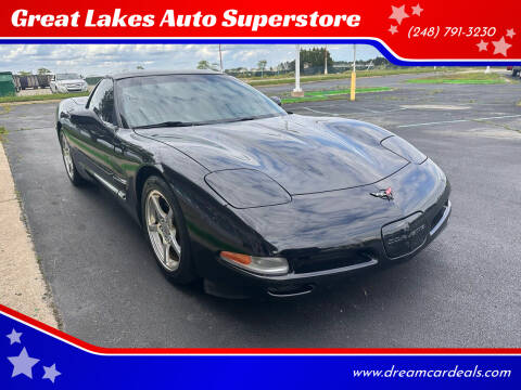 2004 Chevrolet Corvette for sale at Great Lakes Auto Superstore in Waterford Township MI