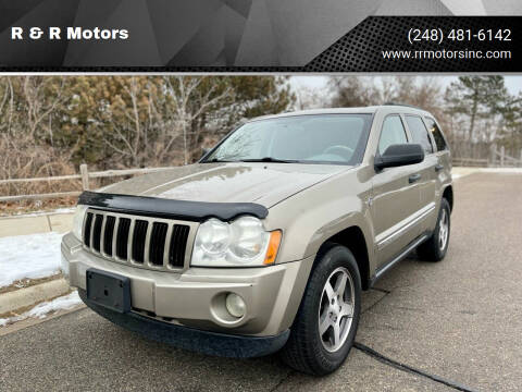 2005 Jeep Grand Cherokee for sale at R & R Motors in Waterford MI