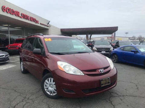 2006 Toyota Sienna for sale at Golden State Auto Inc. in Rancho Cordova CA