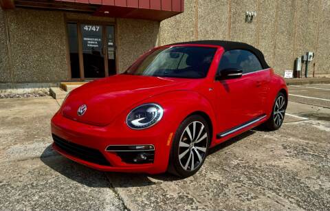 2015 Volkswagen Beetle Convertible for sale at M G Motor Sports LLC in Tulsa OK