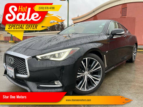 2018 Infiniti Q60 for sale at Star One Motors in Hayward CA