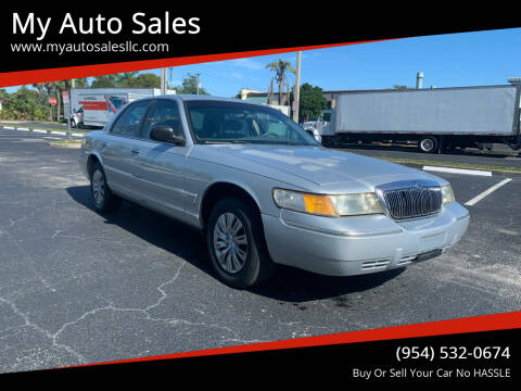 1998 Mercury Grand Marquis for sale at My Auto Sales in Margate FL