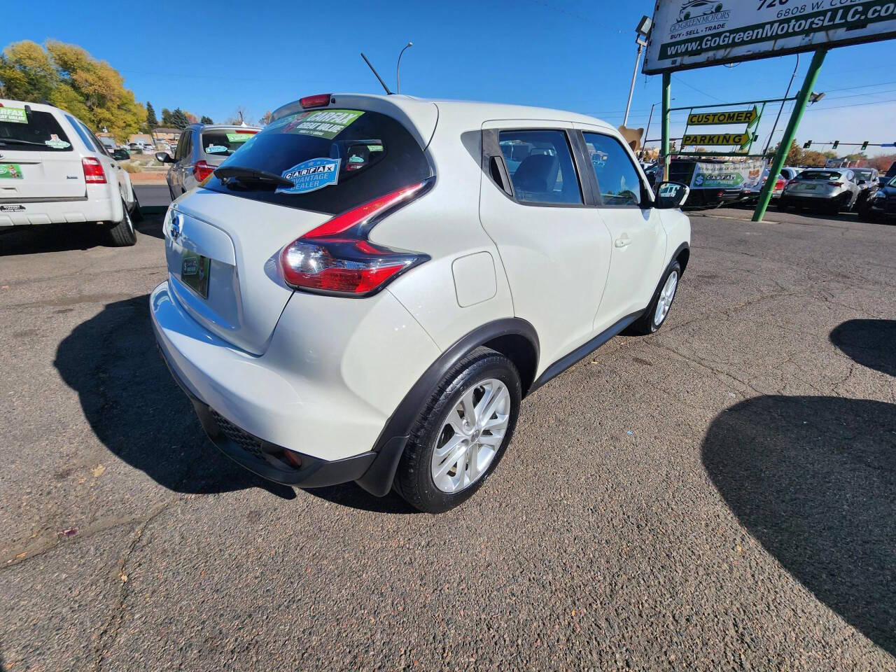 2016 Nissan JUKE for sale at GO GREEN MOTORS in Lakewood, CO