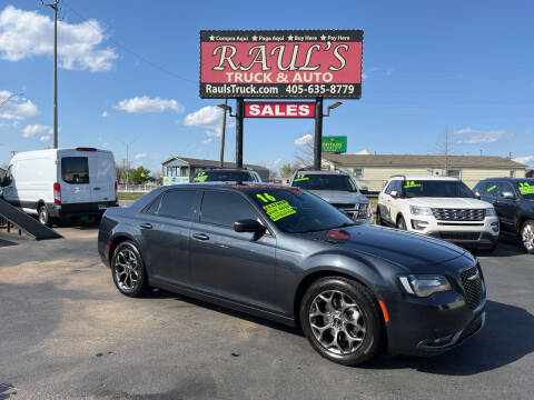 2016 Chrysler 300 for sale at RAUL'S TRUCK & AUTO SALES, INC in Oklahoma City OK