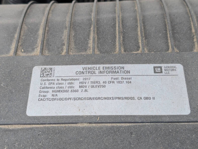 2017 Chevrolet Express 3500