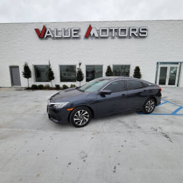2017 Honda Civic for sale at Value Motors Company in Marrero LA