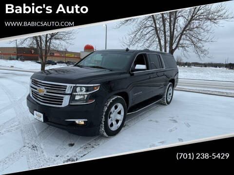 2015 Chevrolet Suburban for sale at Babic's Auto in Fergus Falls MN