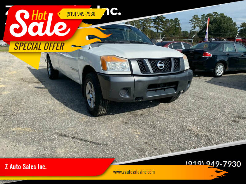 2008 Nissan Titan for sale at Z Auto Sales Inc. in Rocky Mount NC