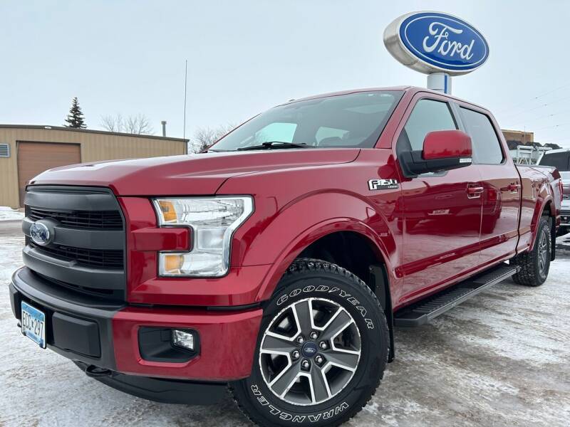 Used 2015 Ford F-150 Lariat with VIN 1FTFW1EF1FFB43024 for sale in Windom, Minnesota