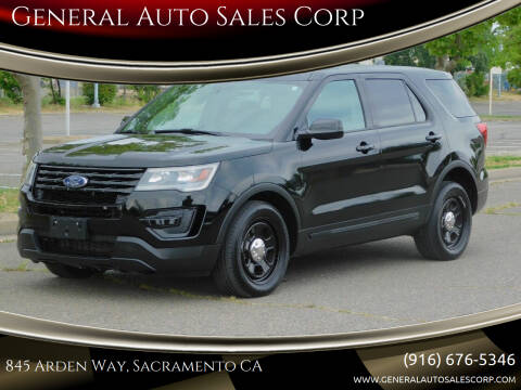 2017 Ford Explorer for sale at General Auto Sales Corp in Sacramento CA