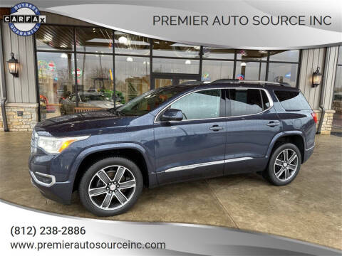 2018 GMC Acadia for sale at Premier Auto Source INC in Terre Haute IN