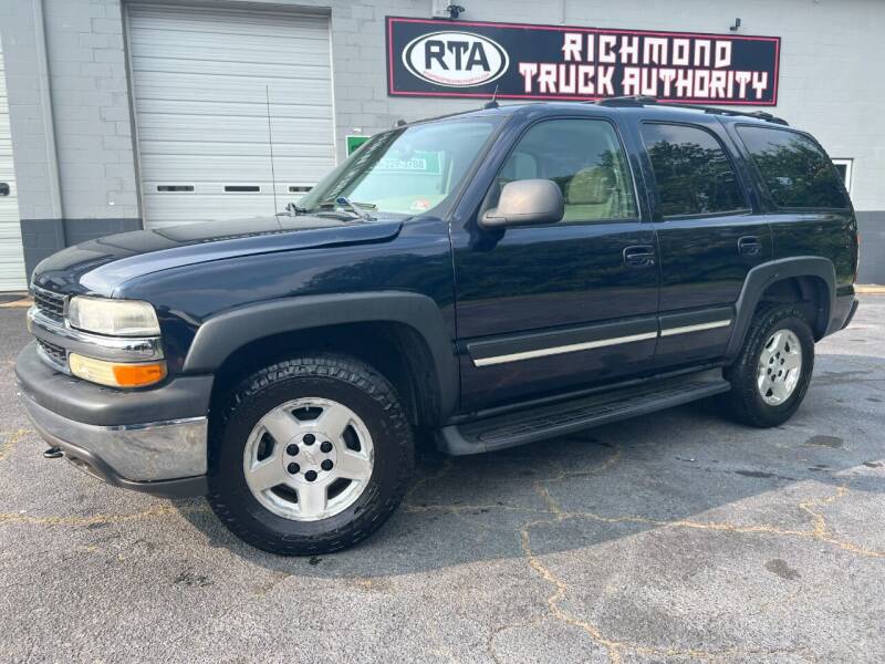 2005 Chevrolet Tahoe for sale at Richmond Truck Authority in Richmond VA