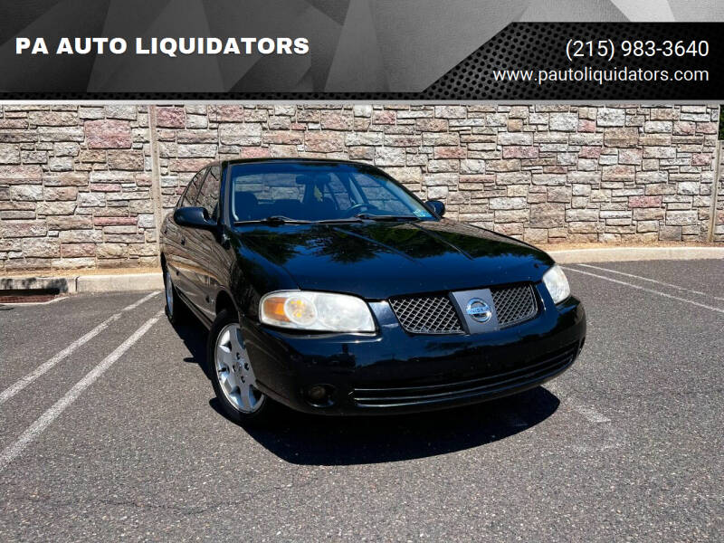 2006 Nissan Sentra for sale at PA AUTO LIQUIDATORS in Huntingdon Valley PA