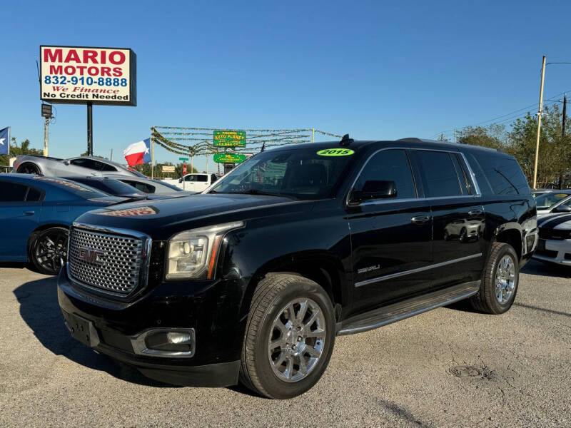 2015 GMC Yukon XL for sale at Mario Motors in South Houston TX