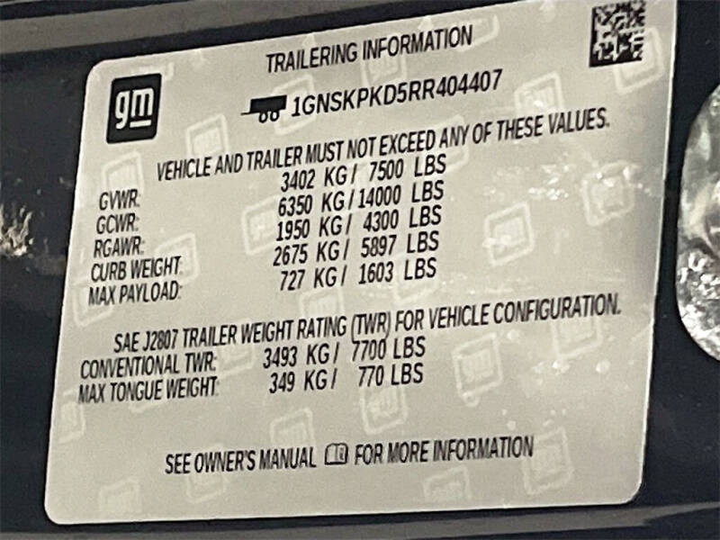 2024 Chevrolet Tahoe Z71