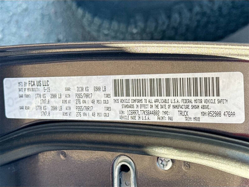 2019 RAM 1500 Classic SLT