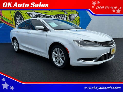 2015 Chrysler 200 for sale at OK Auto Sales in Kennewick WA
