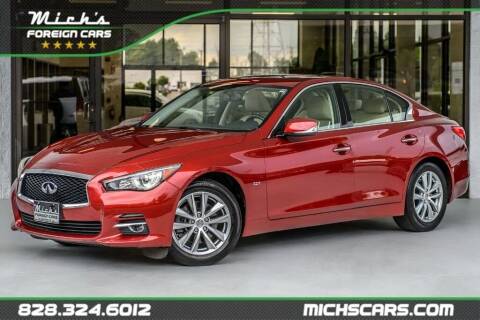 2016 Infiniti Q50 for sale at Mich's Foreign Cars in Hickory NC