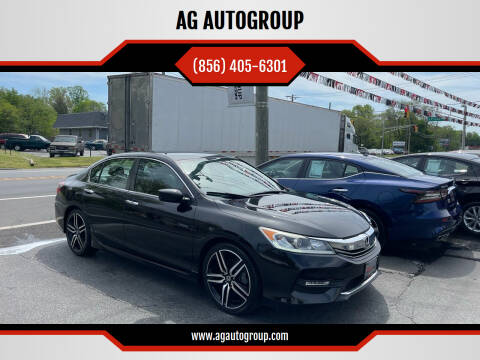 2016 Honda Accord for sale at AG AUTOGROUP in Vineland NJ