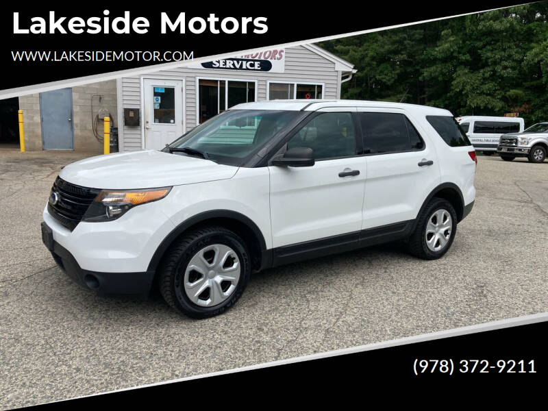 2014 Ford Explorer for sale at Lakeside Motors in Haverhill MA