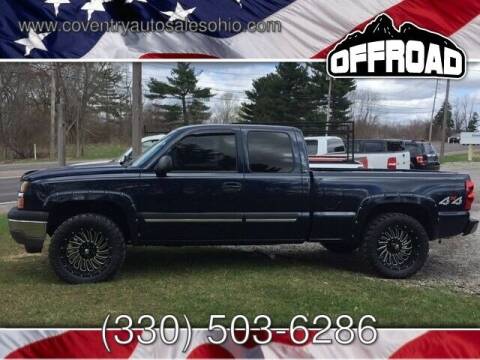 2005 Chevrolet Silverado 1500 for sale at Coventry Auto Sales in Youngstown OH