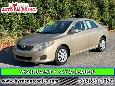 2010 Toyota Corolla for sale at Byrds Auto Sales in Marion NC