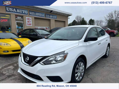 2019 Nissan Sentra for sale at USA Auto Sales & Services, LLC in Mason OH