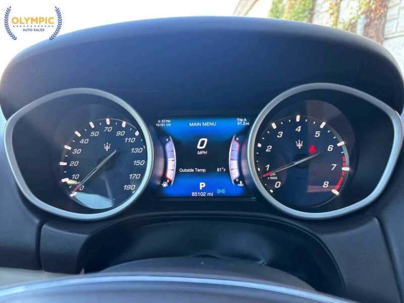 2017 Maserati Ghibli S Q4