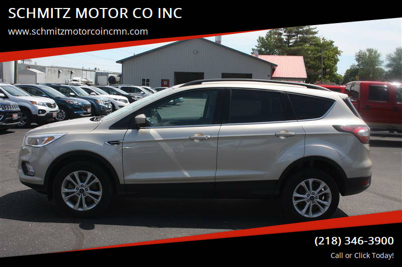 2018 Ford Escape for sale at SCHMITZ MOTOR CO INC in Perham MN