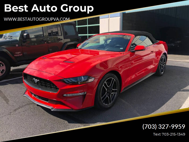 2020 Ford Mustang for sale at Best Auto Group in Chantilly VA