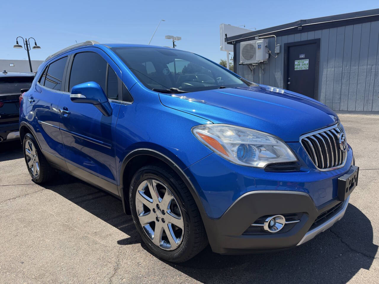 Blue 2014 Buick Encore Leather Leather 4dr Crossover 2