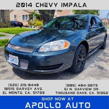 2014 Chevrolet Impala Limited for sale at Apollo Auto El Monte in El Monte CA